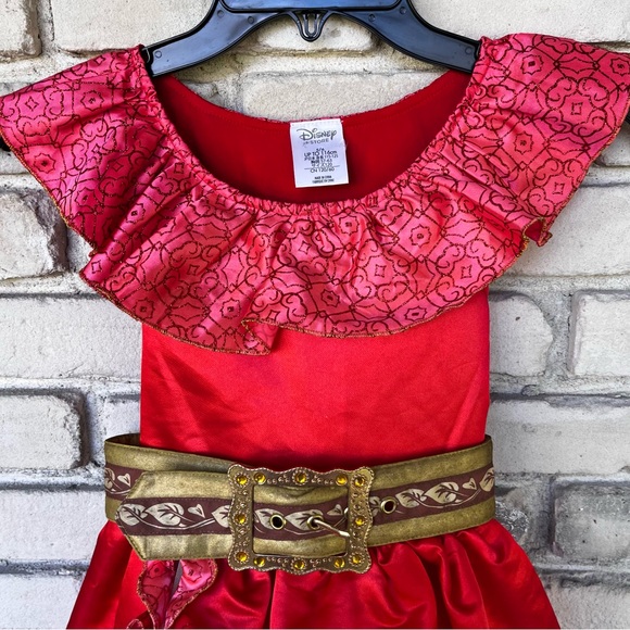 Disney Princess Elena of Avalor dress with belt and tiara - Picture 2 of 5